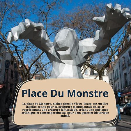 Le Bleuet - Quartier Des Halles Tours Esterno foto